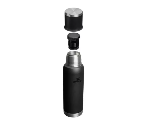 Термос The Adventure To-Go Bottle 1 л, черный, 2.0