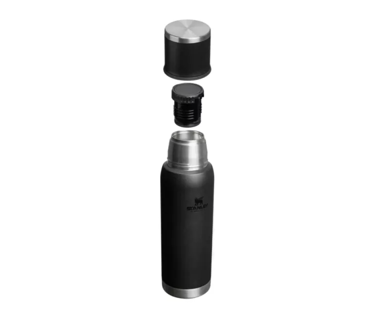 Термос The Adventure To-Go Bottle 1 л, черный, 2.0