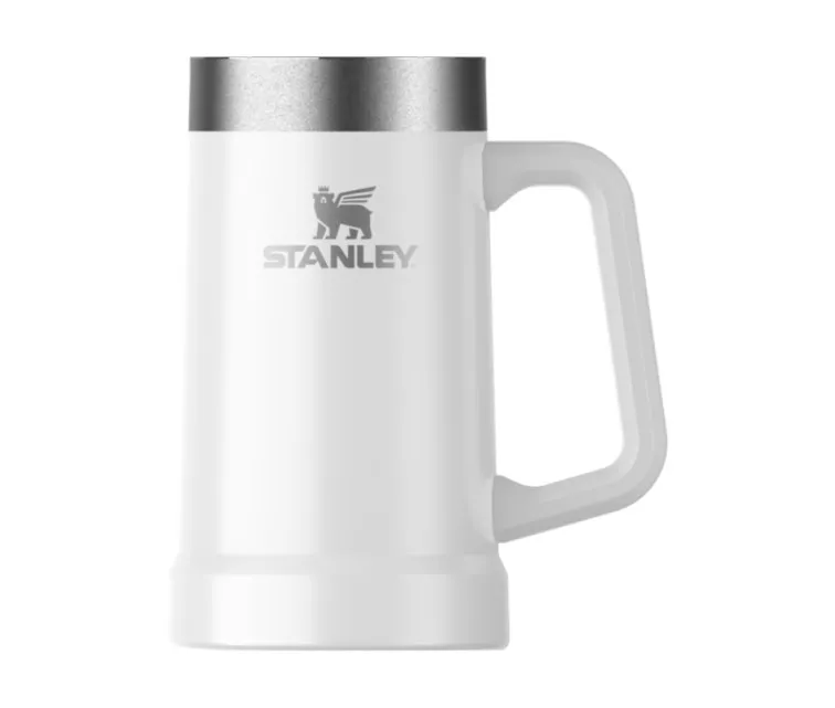 Õllekann The Big Grip Beer Stein 0.7L läikiv valge