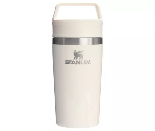 Läikiv kreemikas Café-To-Go reisikruus 0,35L