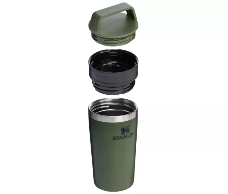 Termosinis puodelis „The Café-To-Go Travel Mug“ 0,35 l, tamsiai žalias