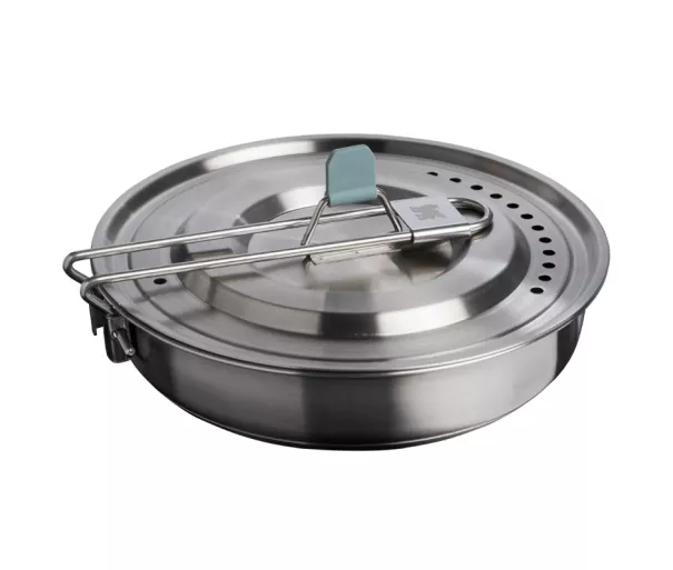 Stovyklavietės kepimo rinkinys Wildfare Core Fry Pan Cookset 0,94L mėlynai pilka/tamsiai pilka