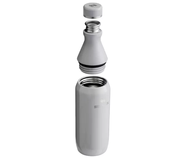 Termospudel The All Day Slim Bottle 0,35L läikiv helehall