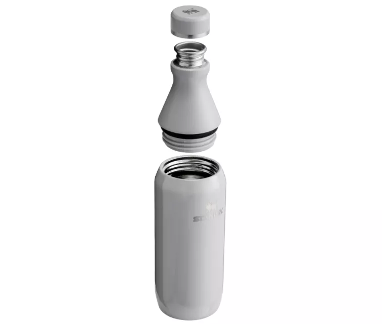 Termopudele The All Day Slim Bottle 0,35L glancēti gaiši pelēka