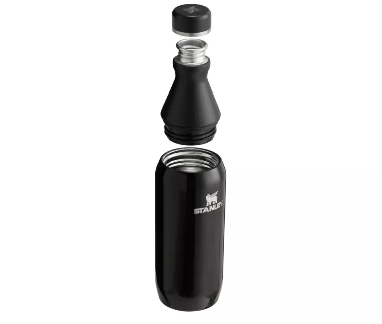 Termospudel The All Day Slim Bottle 0,35L läikiv must
