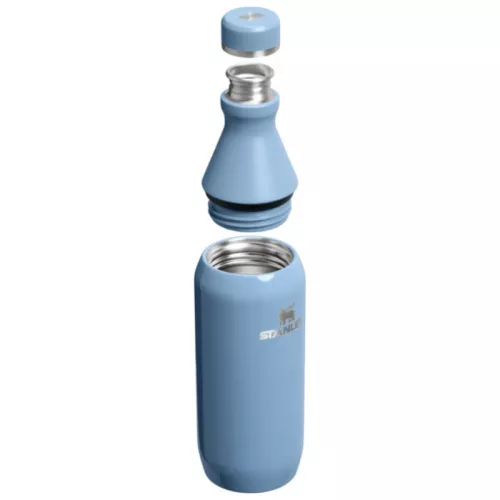 Termopudele The All Day Slim Bottle 0,35L glancēta zilganvioleta 