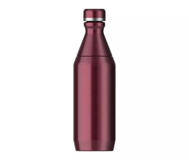Thermos The All Day Slim Bottle 0.35L glossy dark red