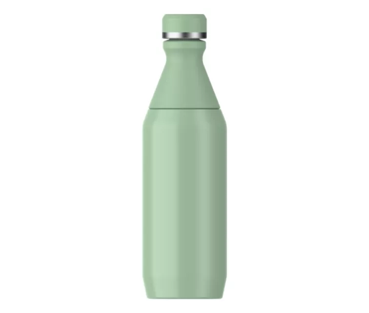 Thermos The All Day Slim Bottle 0.35L glossy pistachio color