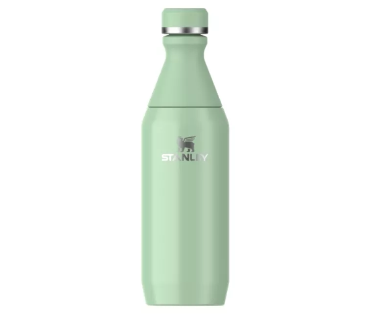 Thermos The All Day Slim Bottle 0.35L glossy pistachio color