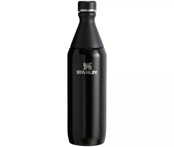 Термос The All Day Slim Bottle 0.59L, глянцевый черный