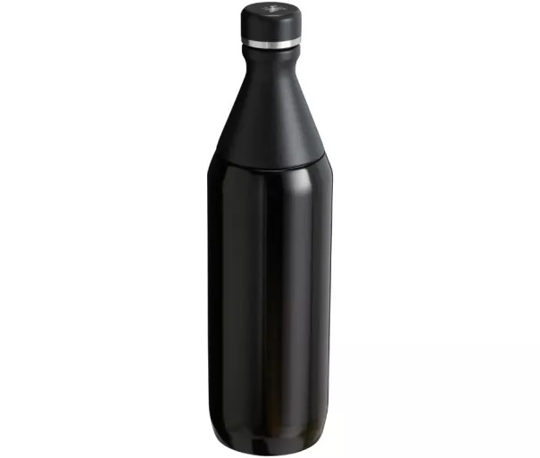 Термос The All Day Slim Bottle 0.59L, глянцевый черный