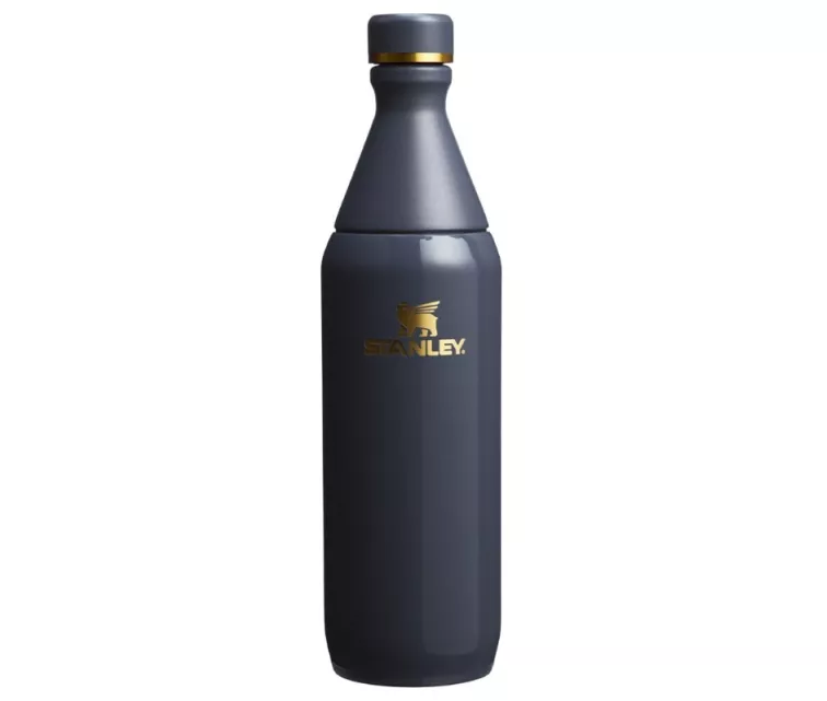 Termopudele The All Day Slim Bottle 0,6L glancēti pelēka