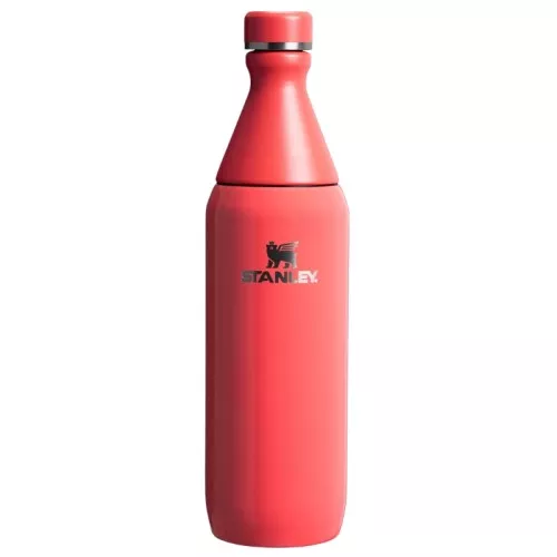 Thermos The All Day Slim Bottle 0.6L glossy coral red-orange