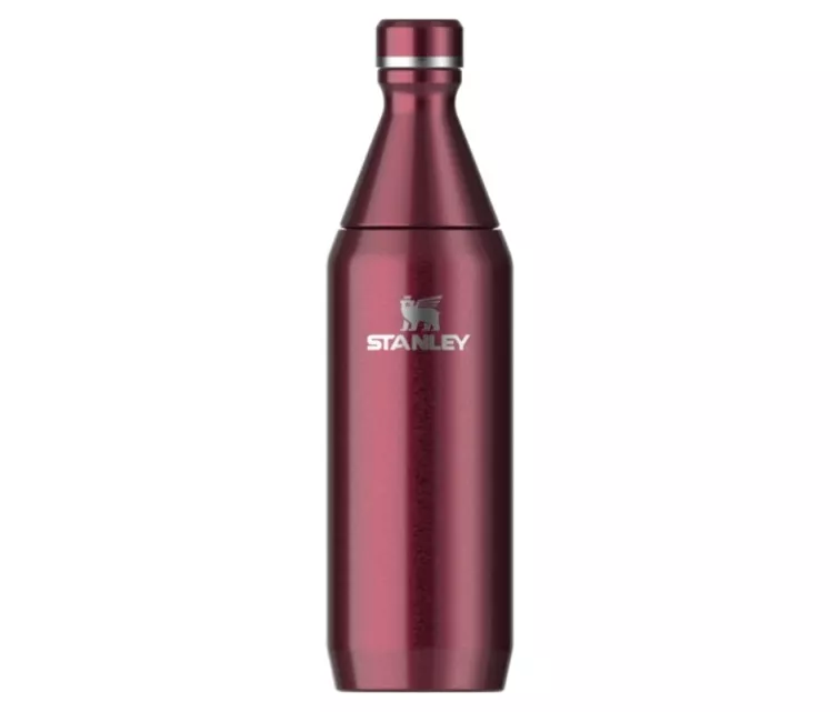 Thermos The All Day Slim Bottle 0.6L glossy dark red