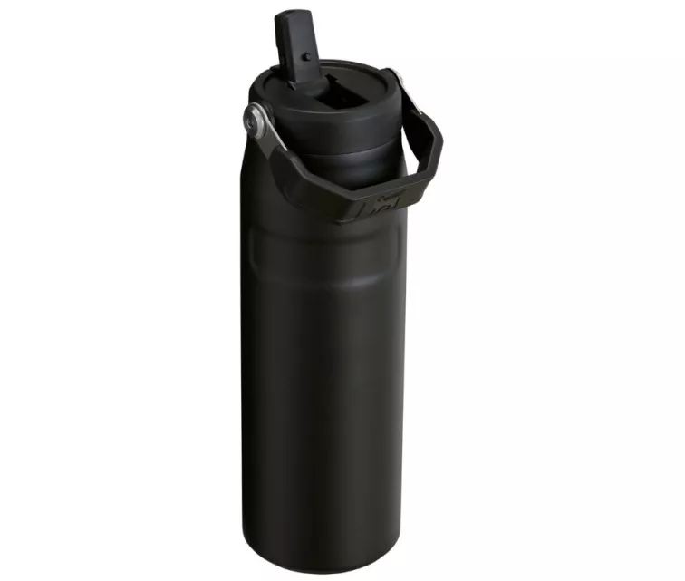 Термос с трубочкой The IceFlow Bottle Flip Straw 2.0 0.7л черный 2.0