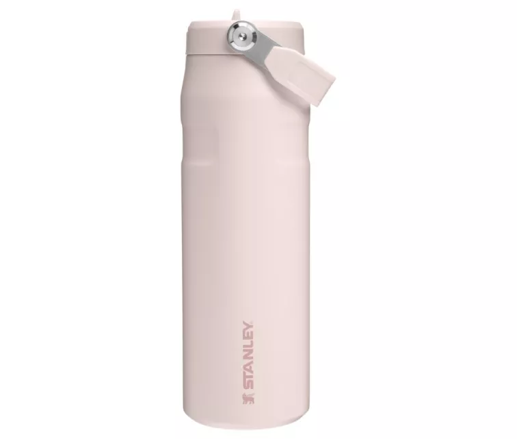 Thermos bottle with straw The IceFlow Bottle Flip Straw 2.0 0.7L light pink