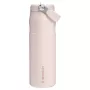 Thermos bottle with straw The IceFlow Bottle Flip Straw 2.0 0.7L light pink