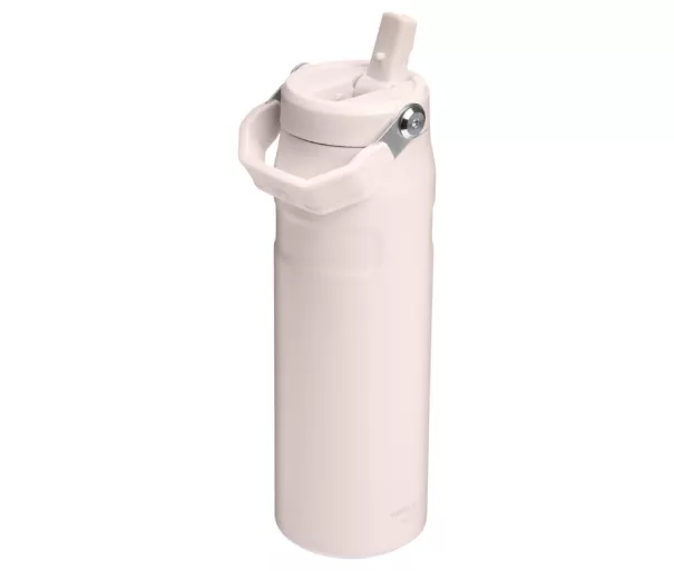Termospudel kõrrega The IceFlow Bottle Flip Straw 2.0 0.71L heleroosa