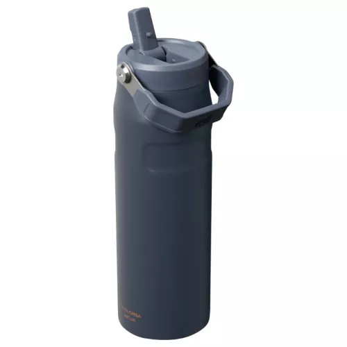 Thermos bottle with straw The IceFlow Bottle Flip Straw 2.0 0.7L grey