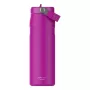 Thermos bottle with straw The IceFlow Bottle Flip Straw 2.0 0.7L purple