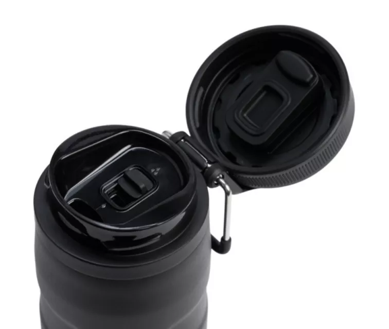 Terminis gertuvė „The IceFlow Bottle Twist Flip“ 0,47 l, juoda, 2.0