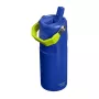 Termospudel kõrrega The IceFlow Bottle Flip Straw 2.0 0.47L tumesinine