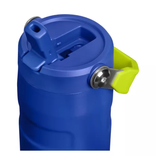 Thermos bottle with straw The IceFlow Bottle Flip Straw 2.0 0.47L dark blue