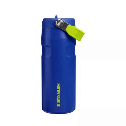 Thermos bottle with straw The IceFlow Bottle Flip Straw 2.0 0.47L dark blue