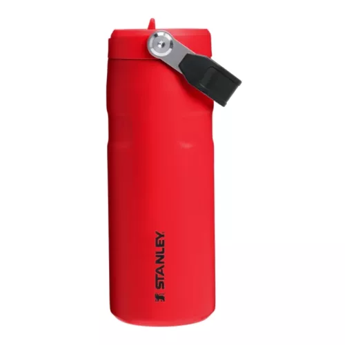 Termospudel kõrrega The IceFlow Bottle Flip Straw 2.0 0.47L tumepunane