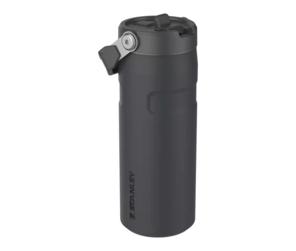 Термос с трубочкой The IceFlow Bottle Flip Straw 2.0 0.47л черный 2.0