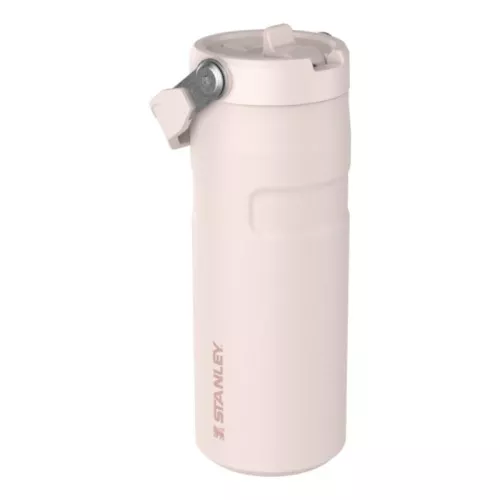 Термос с трубочкой The IceFlow Bottle Flip Straw 2.0 0,47 л светло-розовый