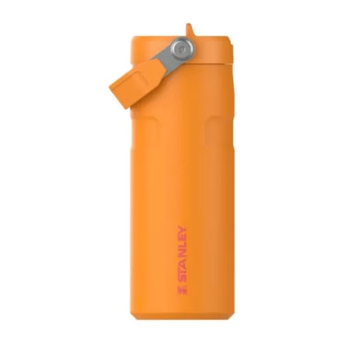 Термос с трубочкой The IceFlow Bottle Flip Straw 2.0 0.47л оранжевый