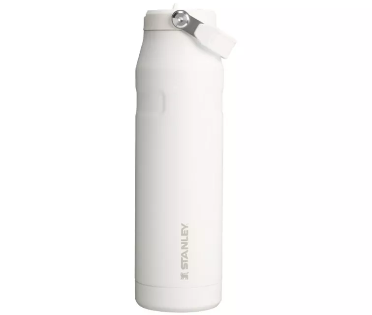 Termoso butelis su šiaudeliu The IceFlow Bottle Flip Straw 2.0 1.06L baltas