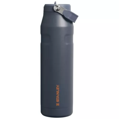 Thermos bottle with straw The IceFlow Bottle Flip Straw 2.0 1.06L grey
