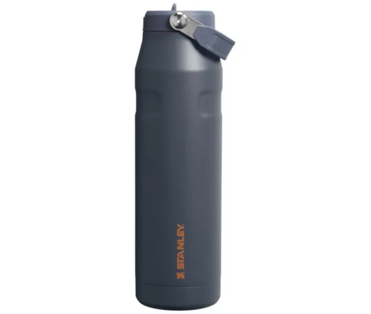 Thermos bottle with straw The IceFlow Bottle Flip Straw 2.0 1.06L grey