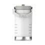 Thermos bottle with straw The IceFlow Flip Straw 2.0 Jug 1.90L white