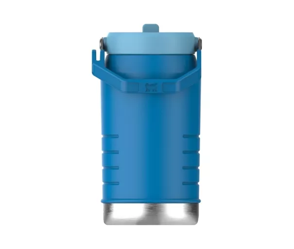 Термос с трубочкой The IceFlow Flip Straw 2.0 Кувшин 1.90л синий