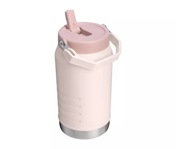 Termospudel kõrrega The IceFlow Flip Straw 2.0 Kann 1.90L heleroosa