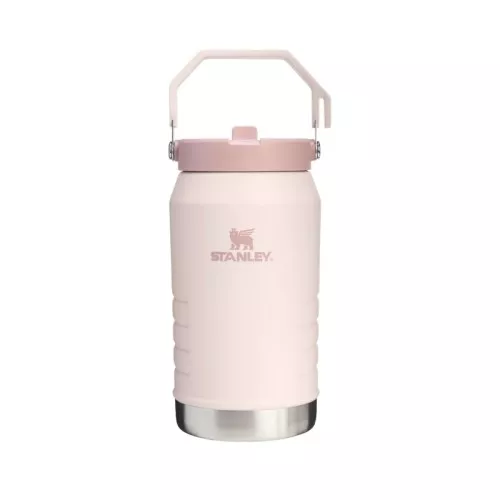 Thermos bottle with straw The IceFlow Flip Straw 2.0 Jug 1.90L light pink