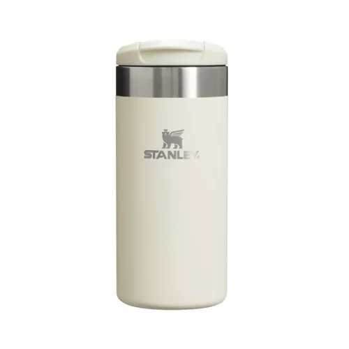The AeroLight Transit Mug 0.35L in glossy cream color