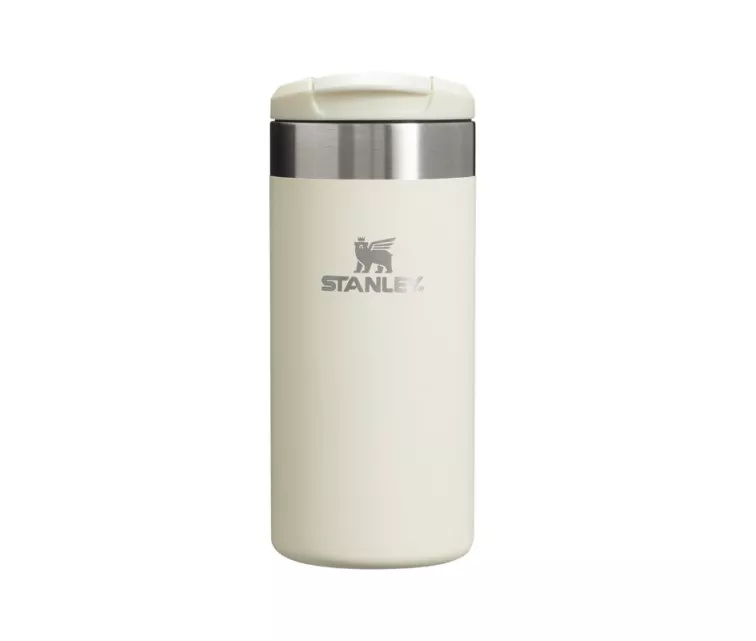 The AeroLight Transit Mug 0.35L in glossy cream color