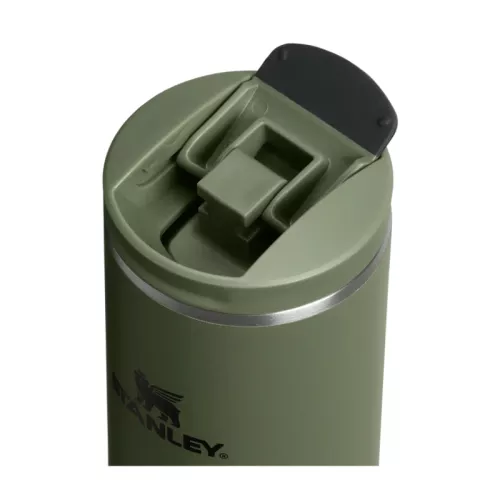Termokrūze The Transit Fliptop Mug 0,47L tumši zaļa 