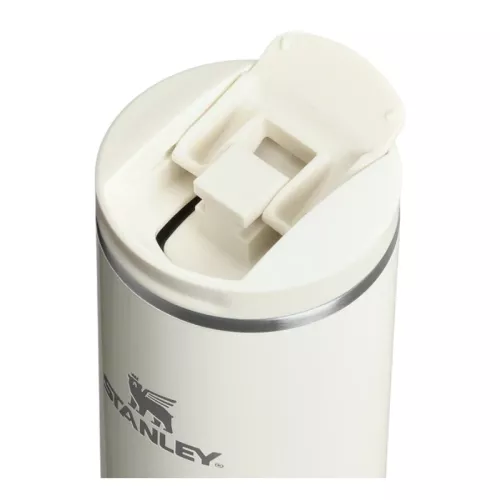 „Transit“ atlenkiamo dangtelio puodelis 0,47 l blizgios kreminės spalvos