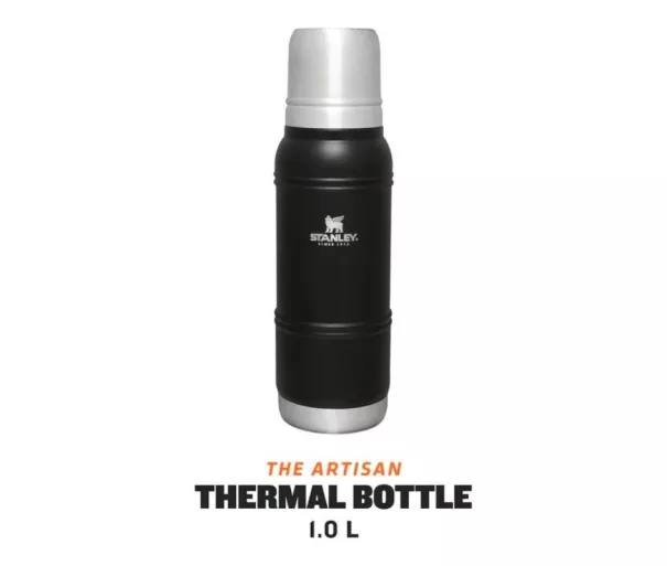 Термос The Artisan Thermal Bottle 1 л черный