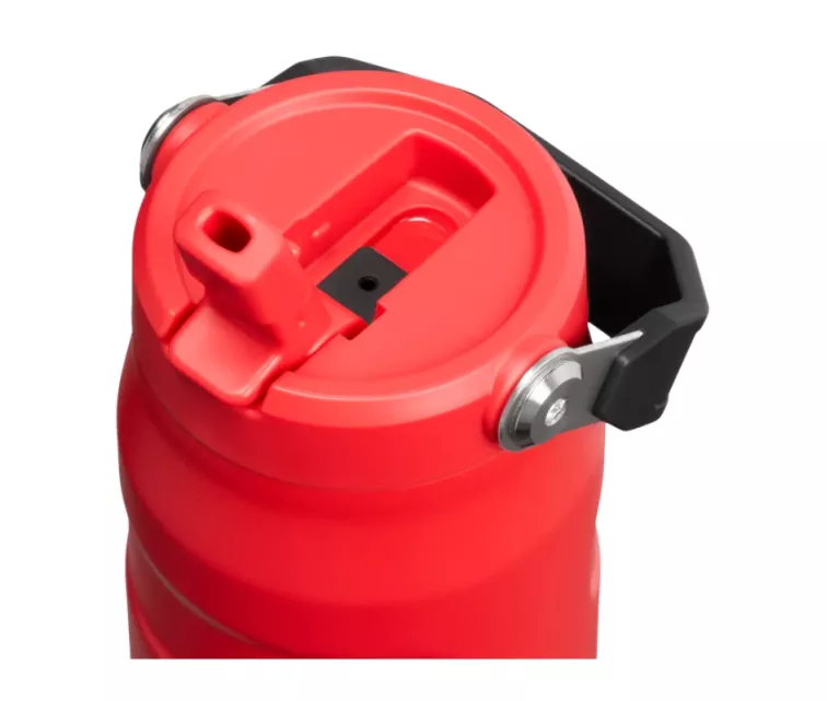 Thermos bottle with straw The IceFlow Bottle Flip Straw 2.0 0.71L dark red