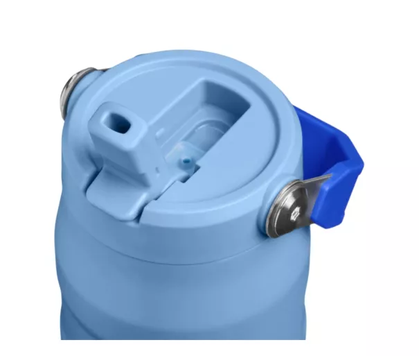Termospudel kõrrega The IceFlow Bottle Flip Straw 2.0 0.71L helesinine