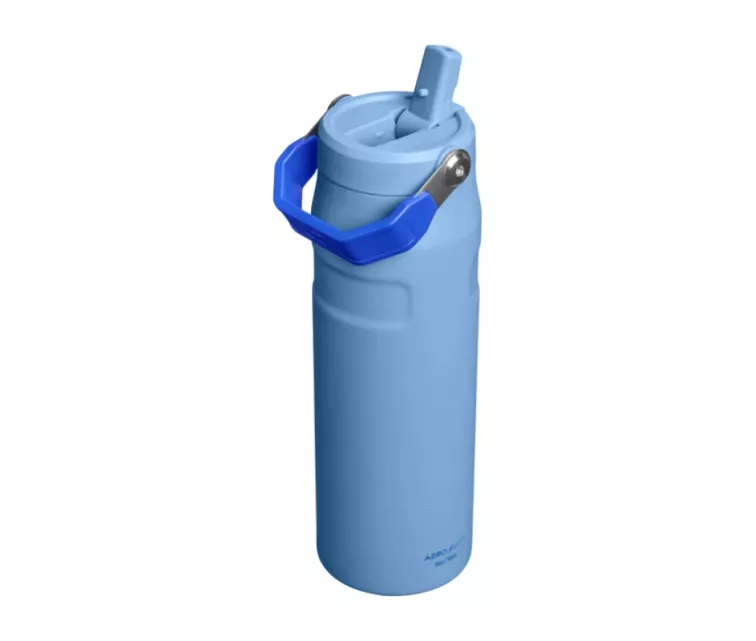 Thermos bottle with straw The IceFlow Bottle Flip Straw 2.0 0.71L light blue