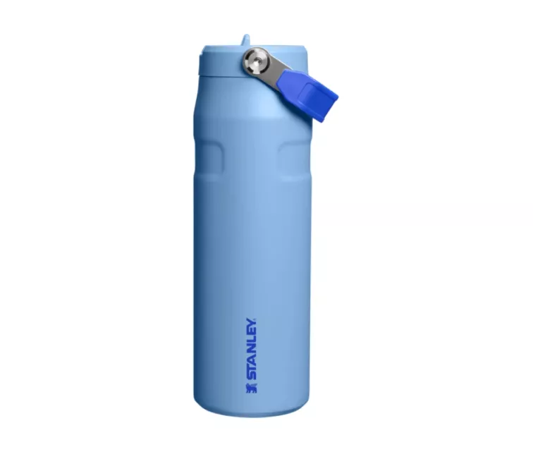 Thermos bottle with straw The IceFlow Bottle Flip Straw 2.0 0.71L light blue
