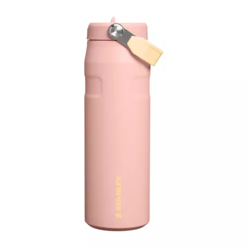 Thermos bottle with straw The IceFlow Bottle Flip Straw 2.0 0.71L peach pink