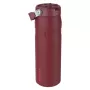 Thermos bottle with straw The IceFlow Bottle Flip Straw 2.0 0.7L dark red